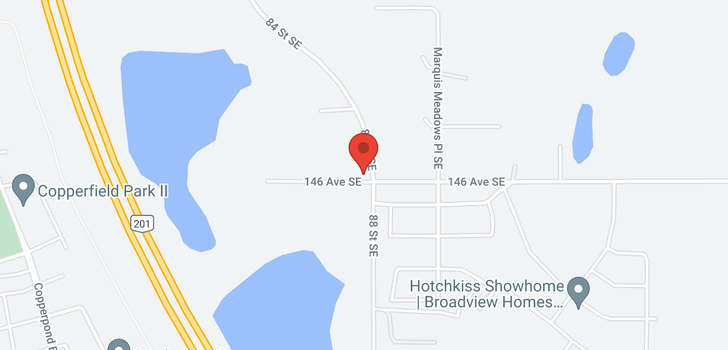 map of 14555 84 ST SE